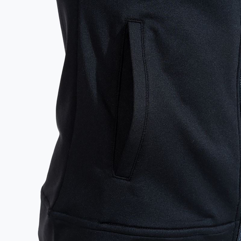 Női Joma Elite XI Hoodie fekete/antracit futó melegítőfelső 6