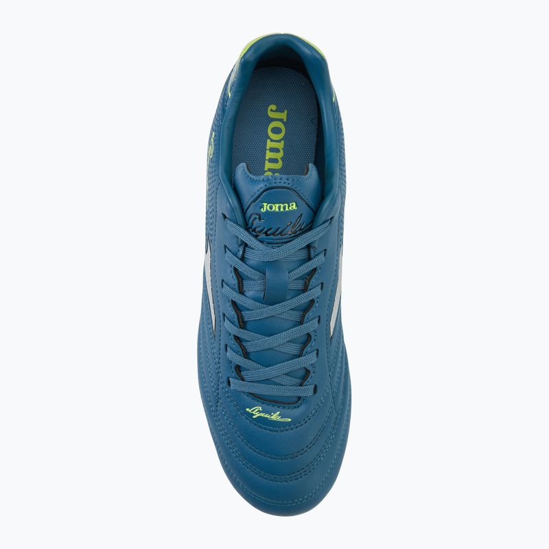 Joma Aguila FG férfi futballcipő petróleum/sárga 5