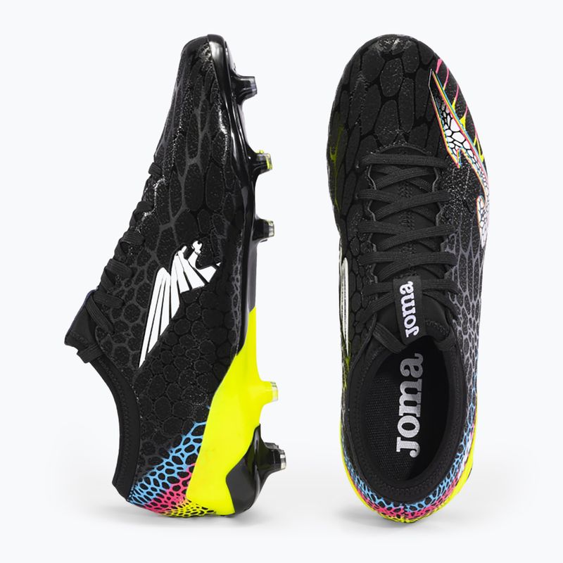 Férfi futballcipő Joma Gol FG black/lemon fluor 11