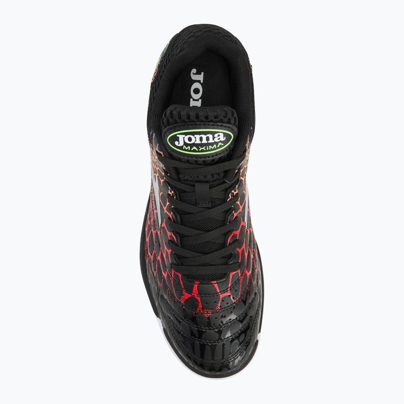 Férfi futballcipő Joma Maxima IN black/red 5