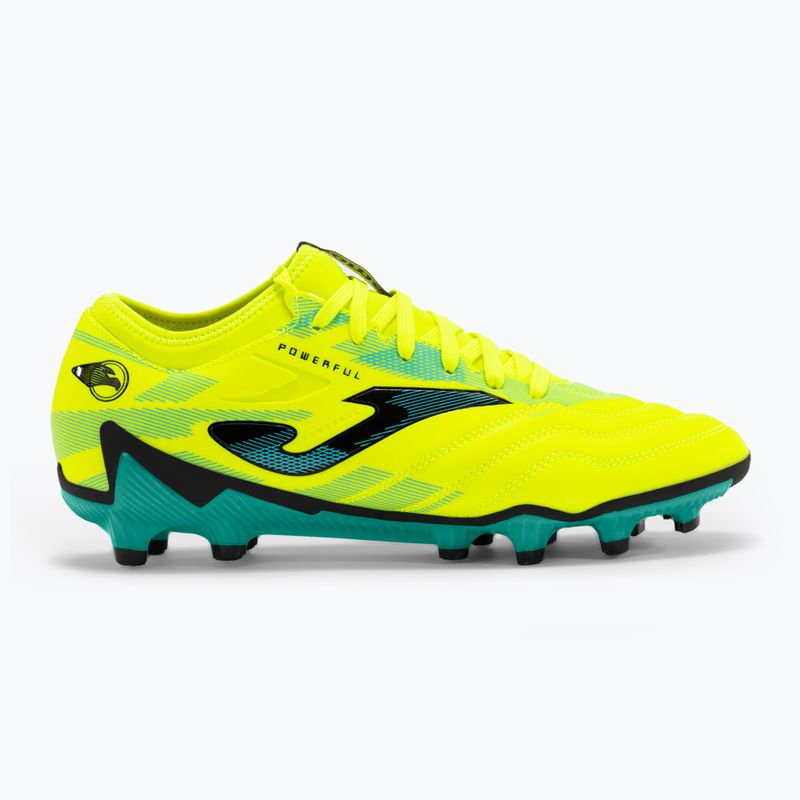 Férfi focicipő Joma Powerful FG lemon fluor/turquoise 8
