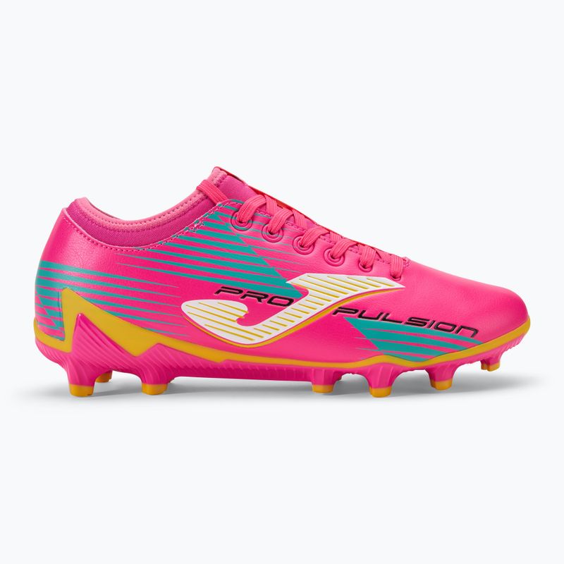 Joma Propulsion FG férfi futballcipő rózsaszín/sárga 2