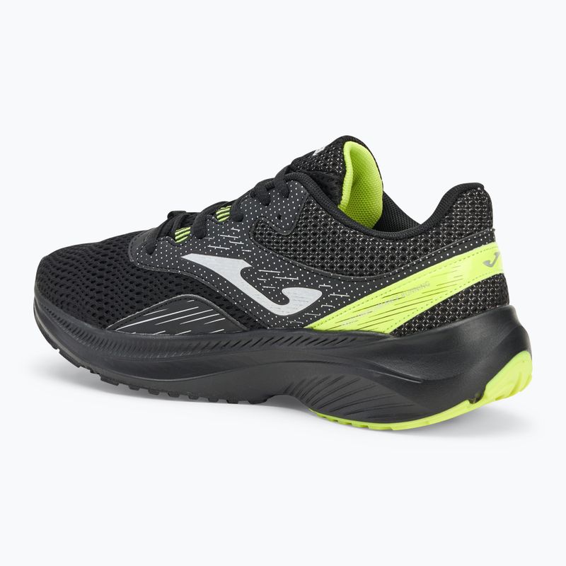 Férfi Joma Active fekete/citromszínű fluor futócipő 3