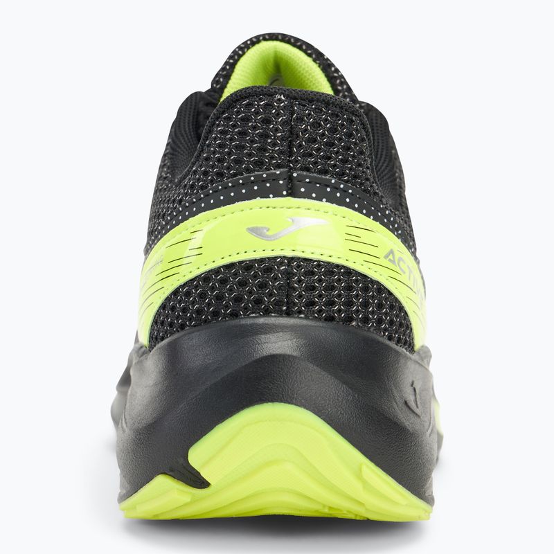 Férfi Joma Active fekete/citromszínű fluor futócipő 6