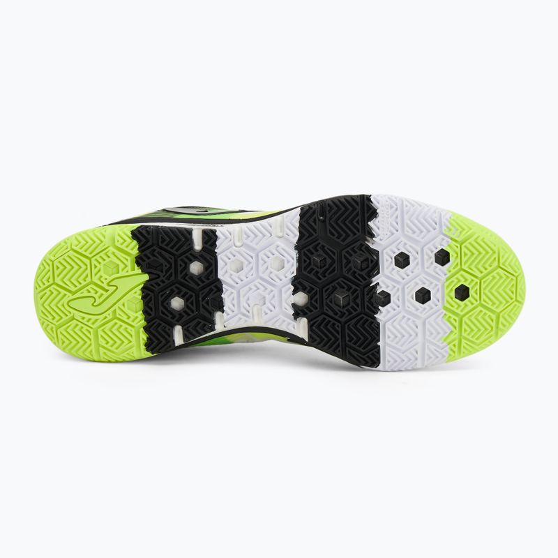Férfi futballcipő Joma Regate Rebound IN lemon fluor/green 4