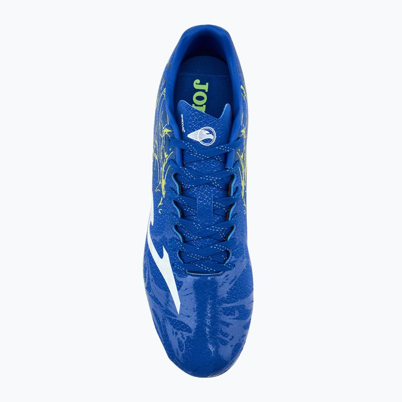 Férfi futballcipő Joma Supercopa FG royal/lemon fluor 5