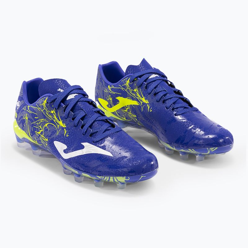 Joma Supercopa FG férfi futballcipő royal/lemon fluor 2