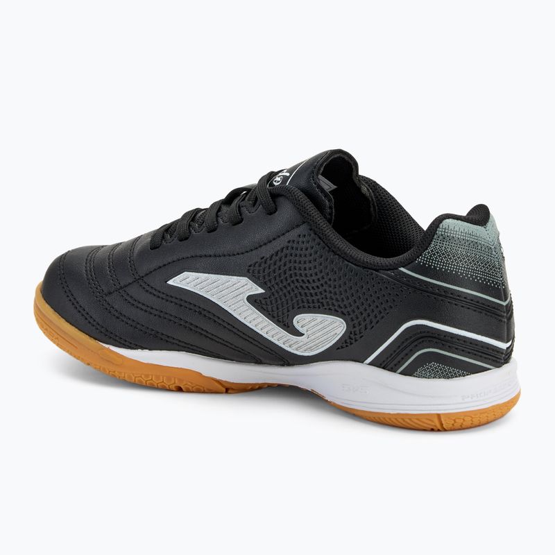 Gyerek focicipő Joma Toledo IN black/white 3