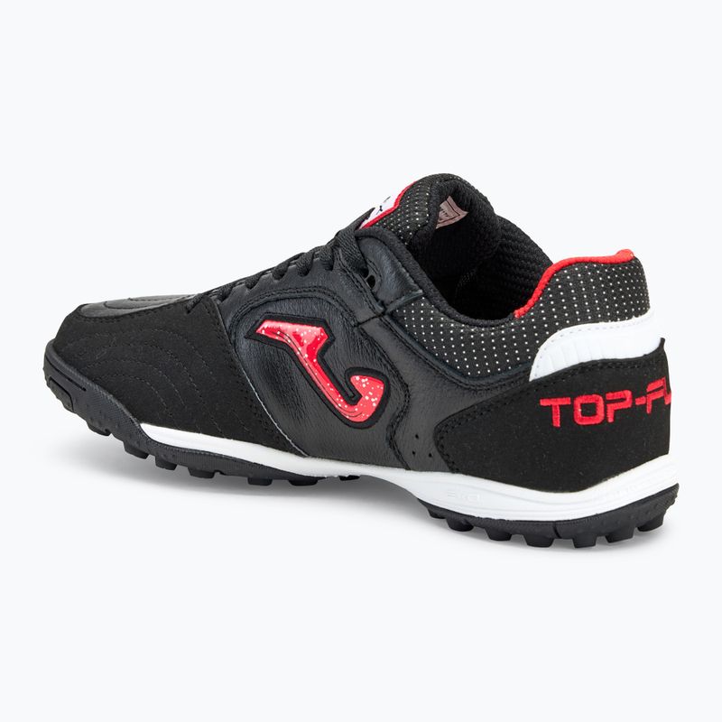 Férfi futballcipő Joma Top Flex TT fekete/piros 3