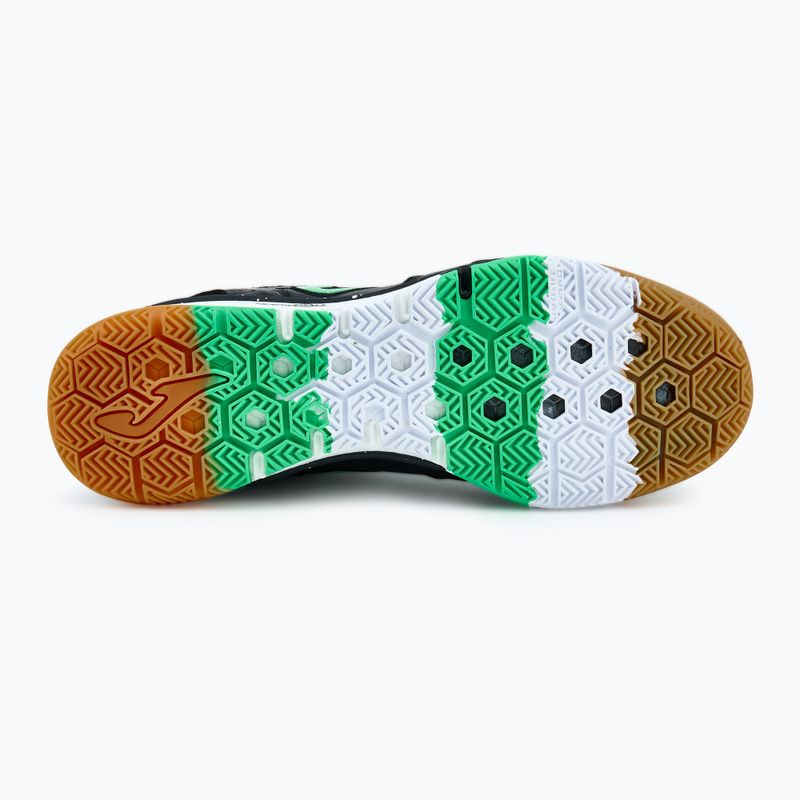 Férfi futballcipő Joma Top Flex Rebound IN black/green 4