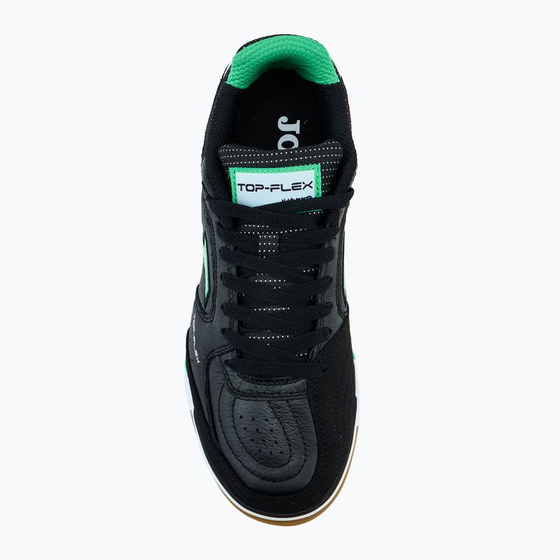 Férfi futballcipő Joma Top Flex Rebound IN black/green 5