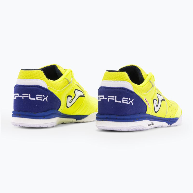 Férfi futballcipő Joma Top Flex Rebound IN yellow/royal 10