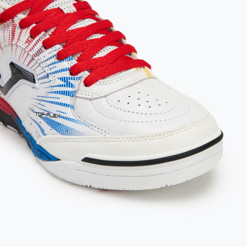 Férfi futballcipő Joma Top Flex Rebound IN white/red 7