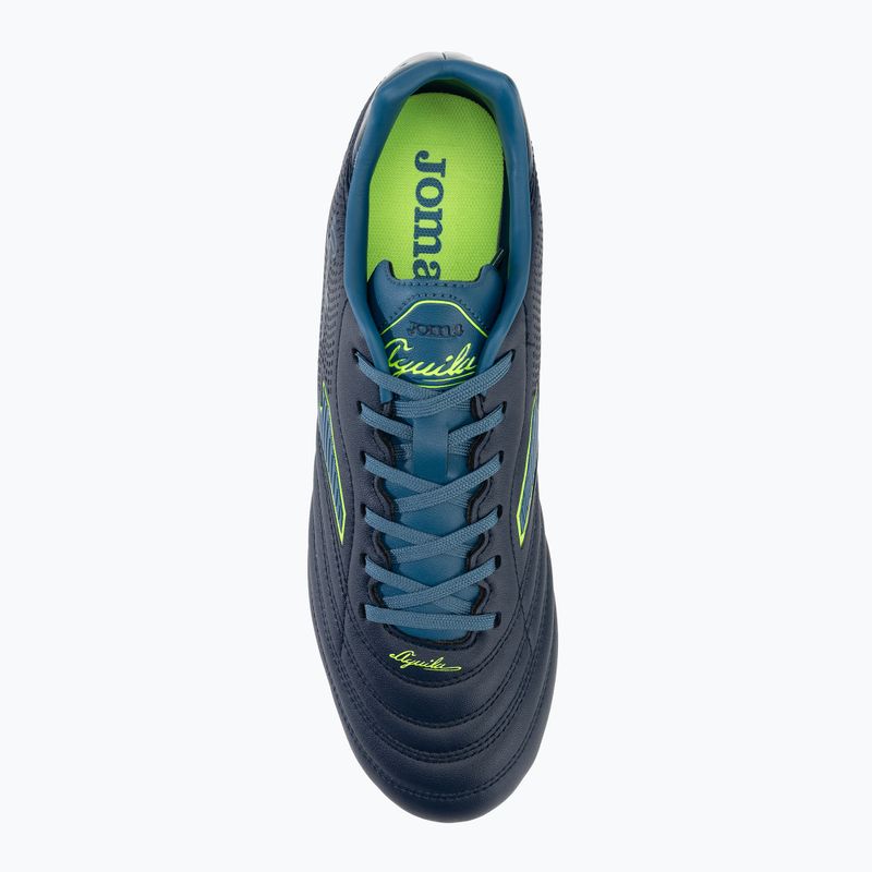 Férfi Joma Aguila FG navy/zöld fluor futballcipő 5