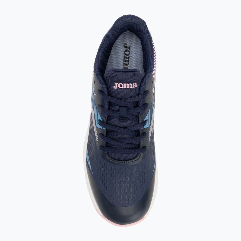 Joma 30 sötétkék-rózsaszín gyermek futócipő 9