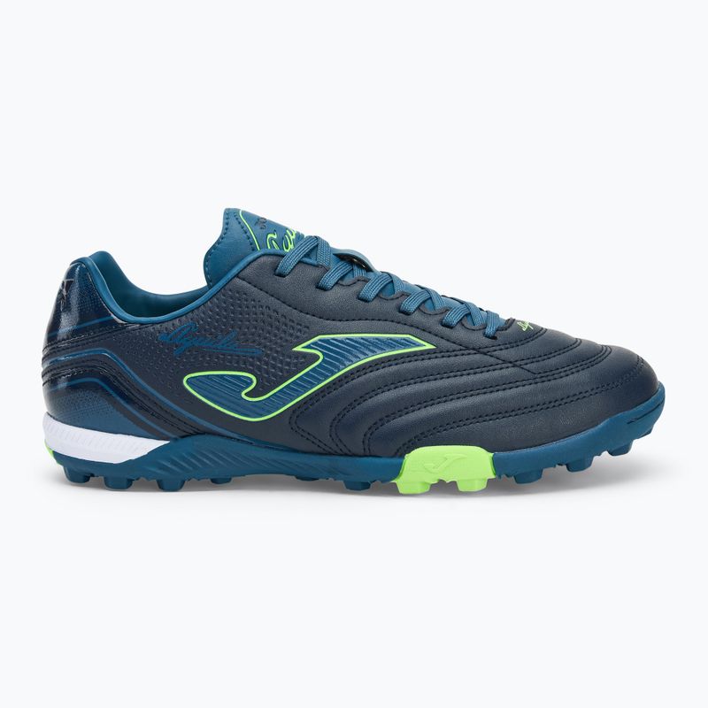 Joma Aguila TF férfi futballcipő navy/zöld fluor 2