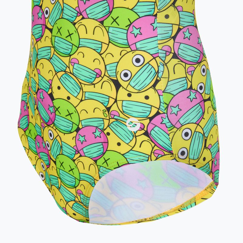 Gyerek egyrészes fürdőruha RAS Face Classic Back multicolour 3