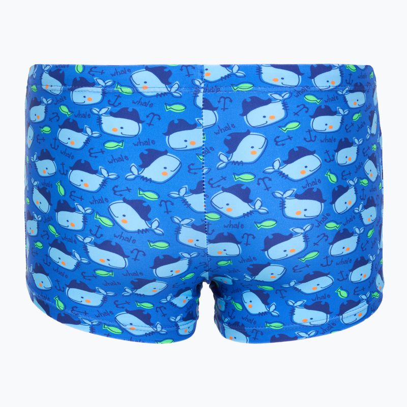 Gyerek úszóboxer RAS Whale Trunks denim blue 2