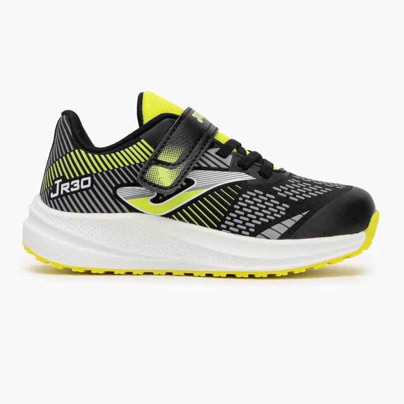 Joma 30 fekete/citromsárga fluor gyermek futócipő 4