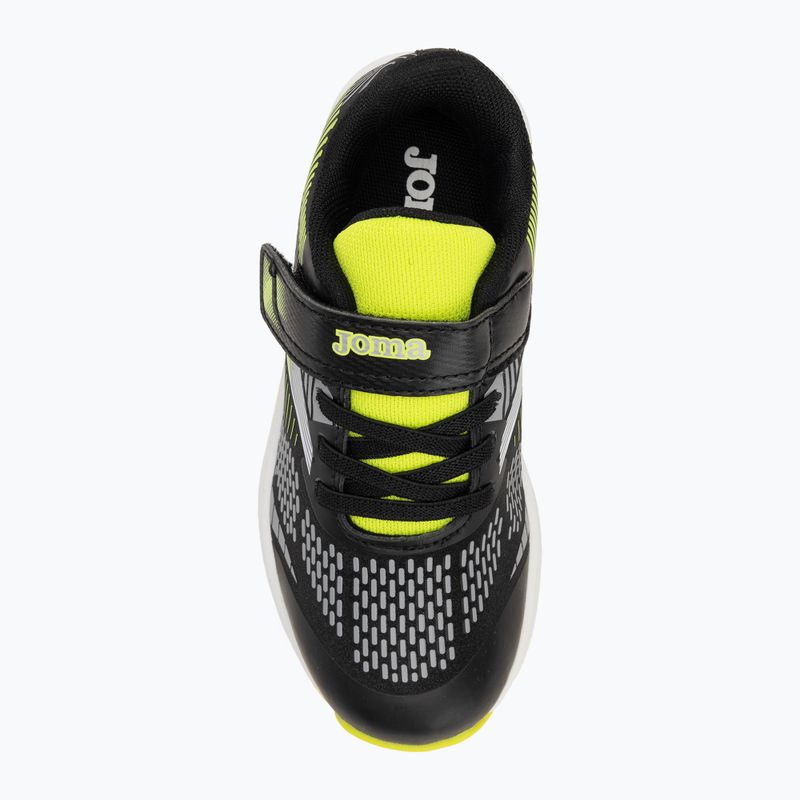 Joma 30 fekete/citromsárga fluor gyermek futócipő 10