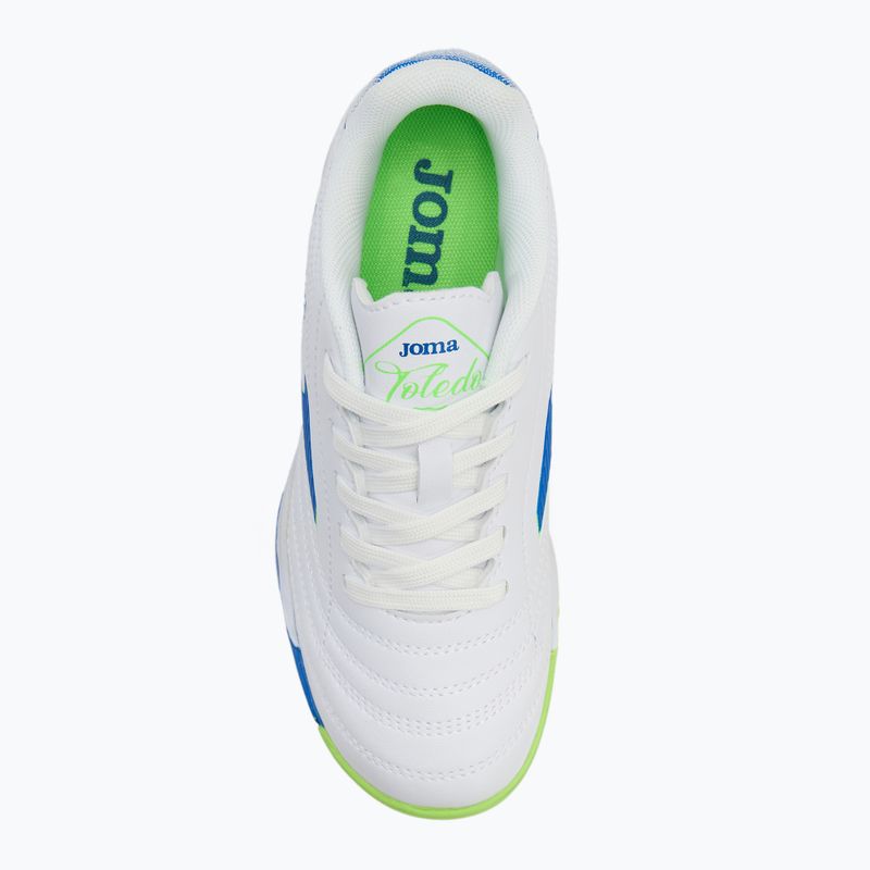 Gyerek focicipő Joma Toledo IN white 5