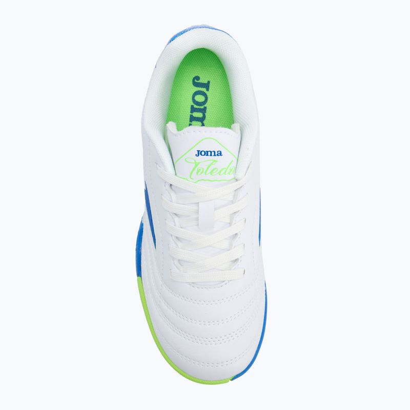 Gyerek focicipő Joma Toledo TF white 5