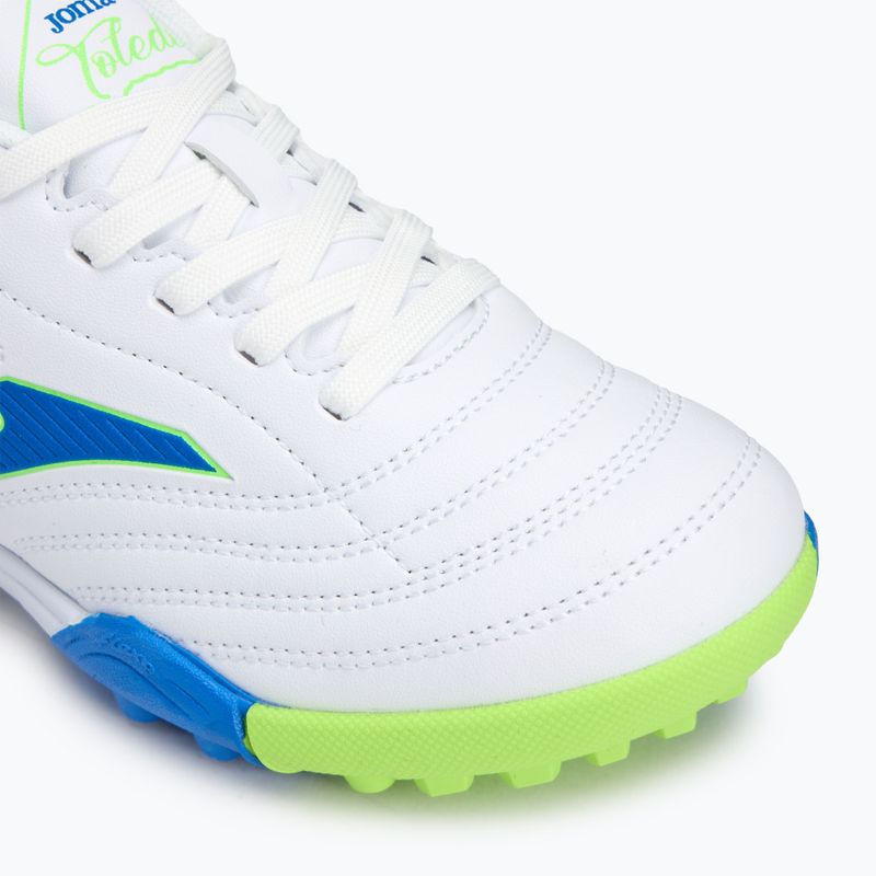 Gyerek focicipő Joma Toledo TF white 7