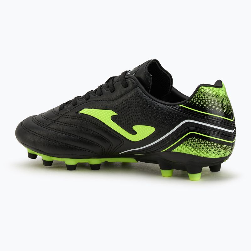 Joma Aguila FG férfi futballcipő fekete/sárga 3