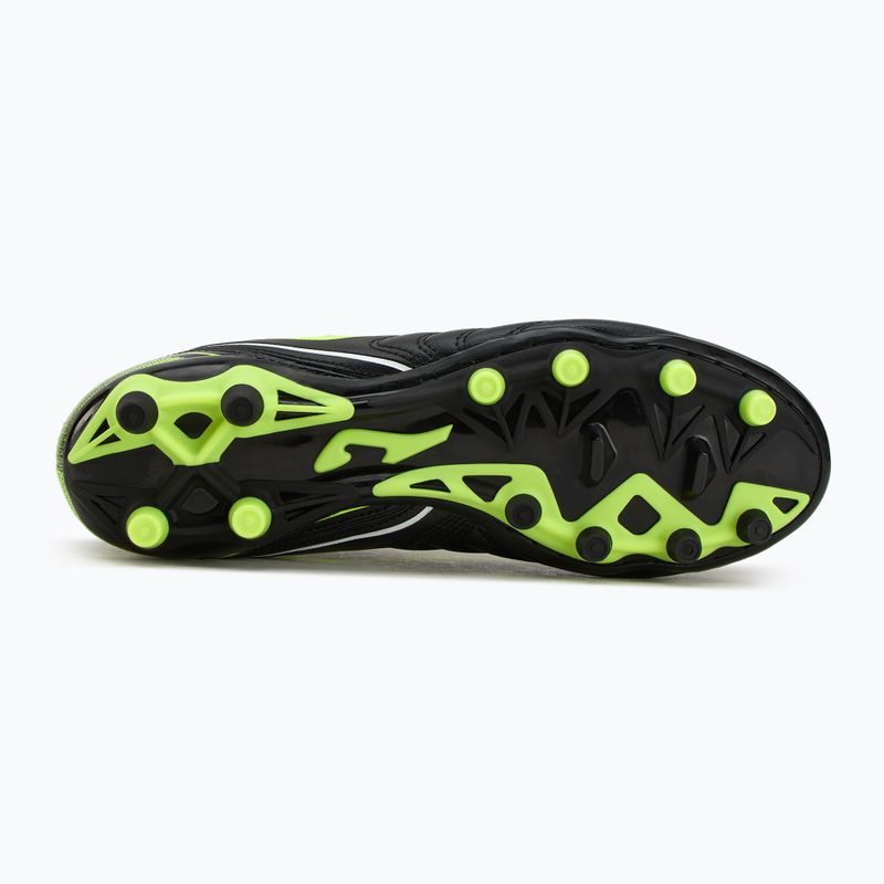 Joma Aguila FG férfi futballcipő fekete/sárga 4