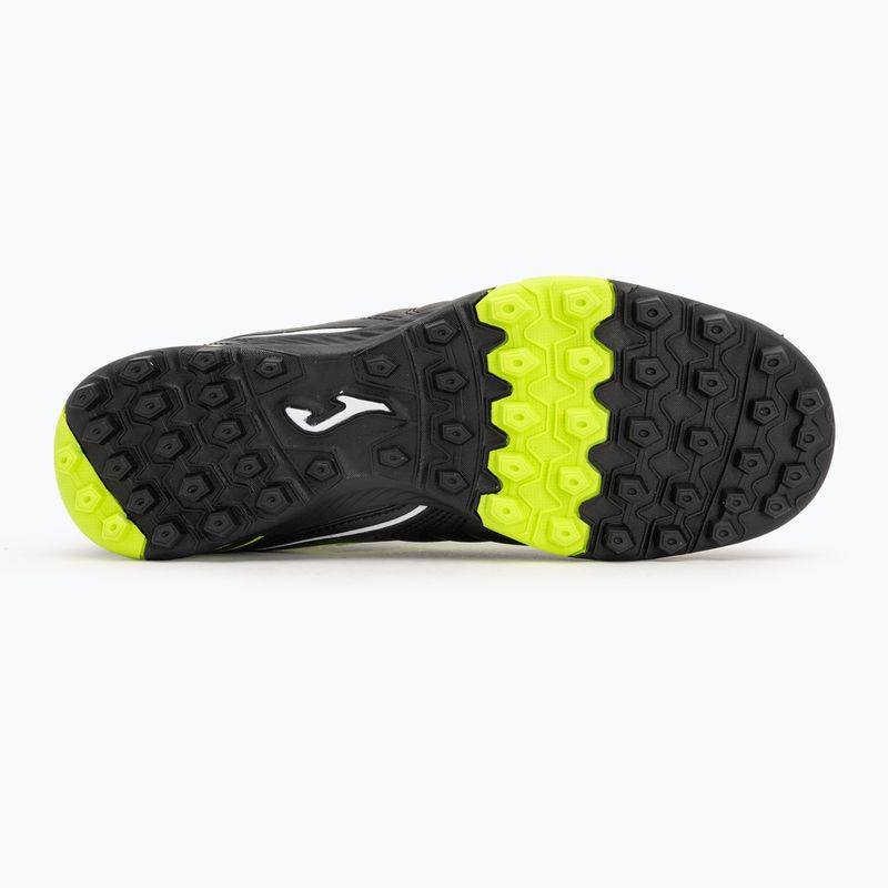 Joma Aguila TF férfi focicipő fekete/sárga 4