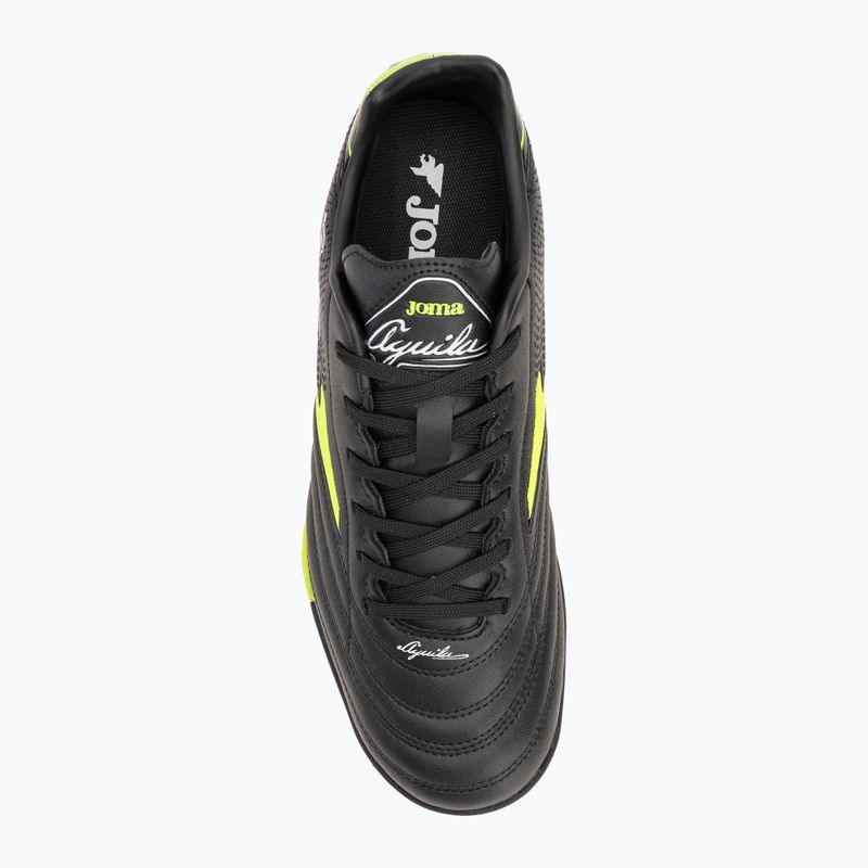 Joma Aguila TF férfi focicipő fekete/sárga 5