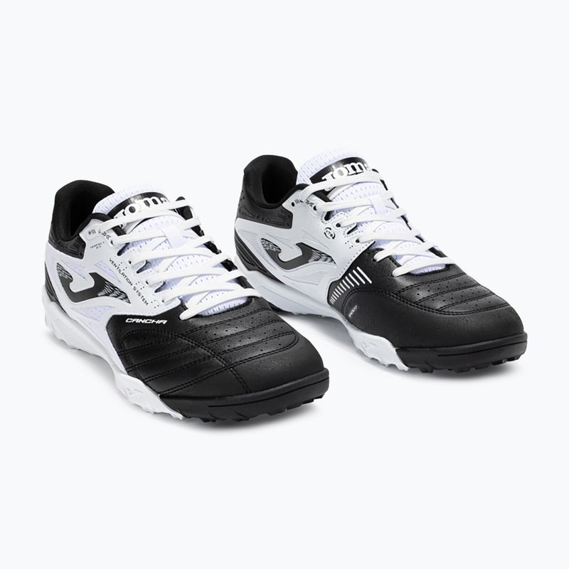 Férfi Joma Cancha TF futballcipő fekete/fehér 9
