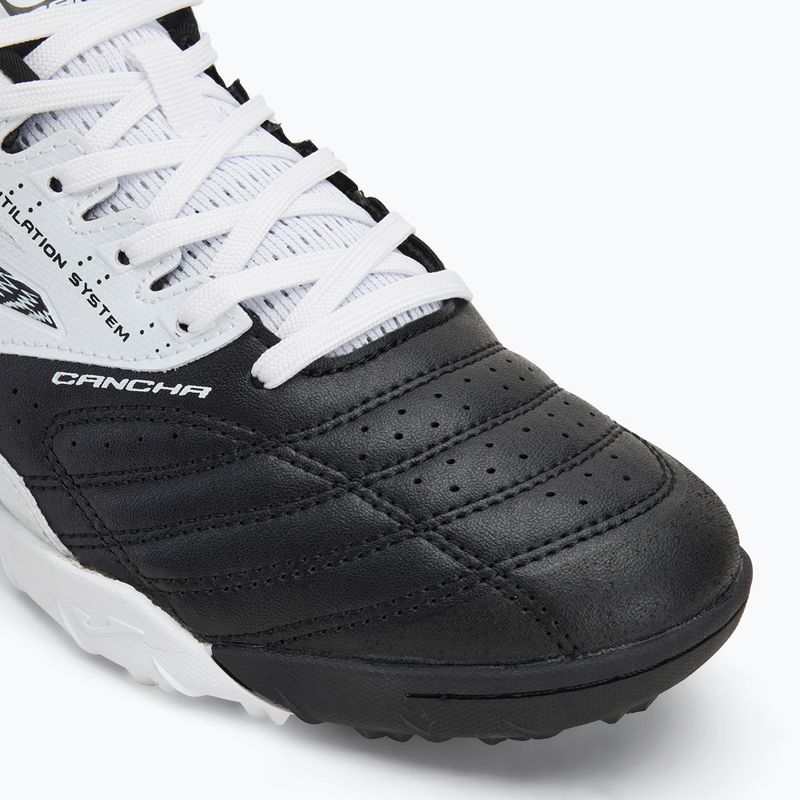 Férfi Joma Cancha TF futballcipő fekete/fehér 7