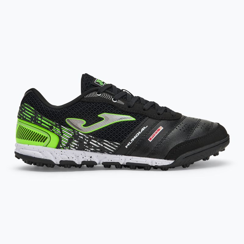 Férfi Joma Mundial TF futballcipő fekete/zöld 2
