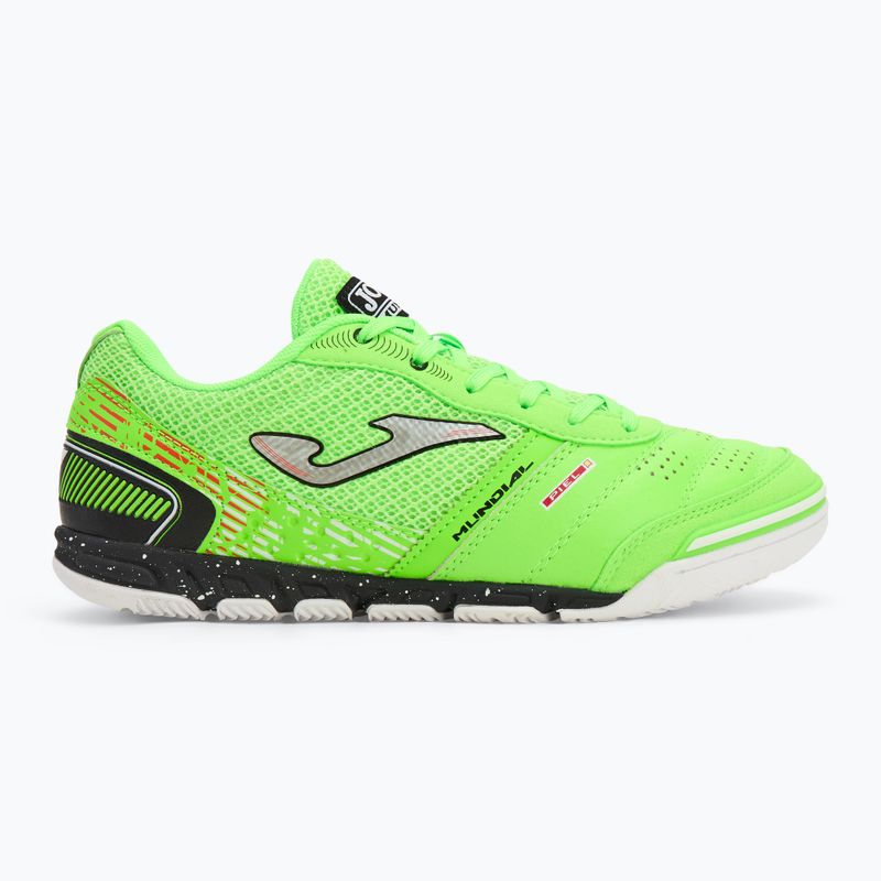 Férfi futballcipő Joma Mundial IN fluor zöld 2