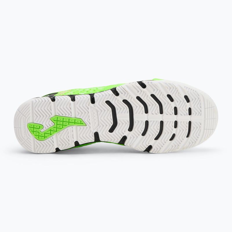 Férfi futballcipő Joma Mundial IN fluor zöld 4