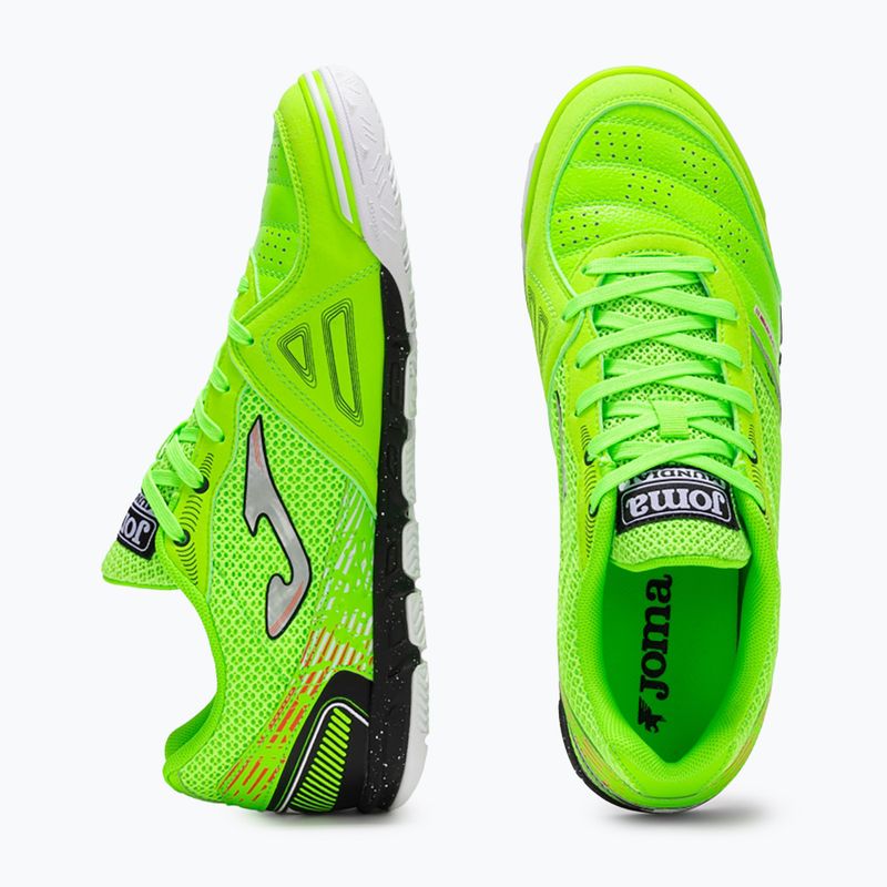Férfi futballcipő Joma Mundial IN fluor zöld 11