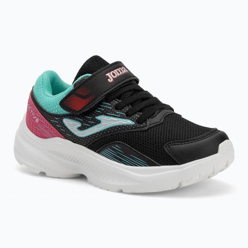 Joma Active Jr gyermek cipő fekete/türkizkék
