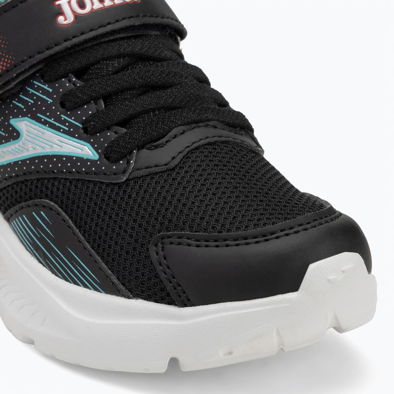 Joma Active Jr gyermek cipő fekete/türkizkék 7
