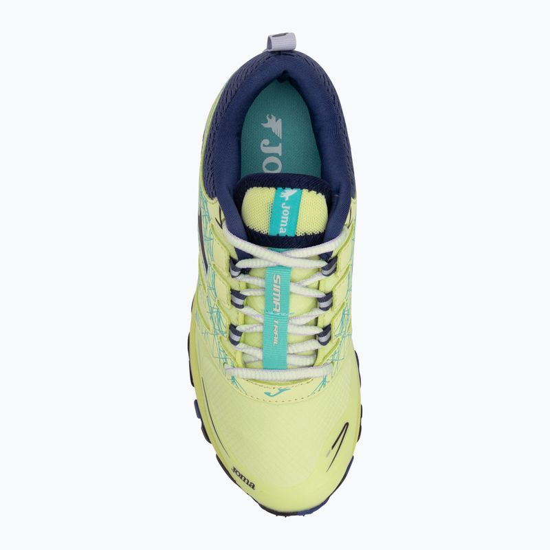 Joma Sima Jr lime gyermek futócipő 5
