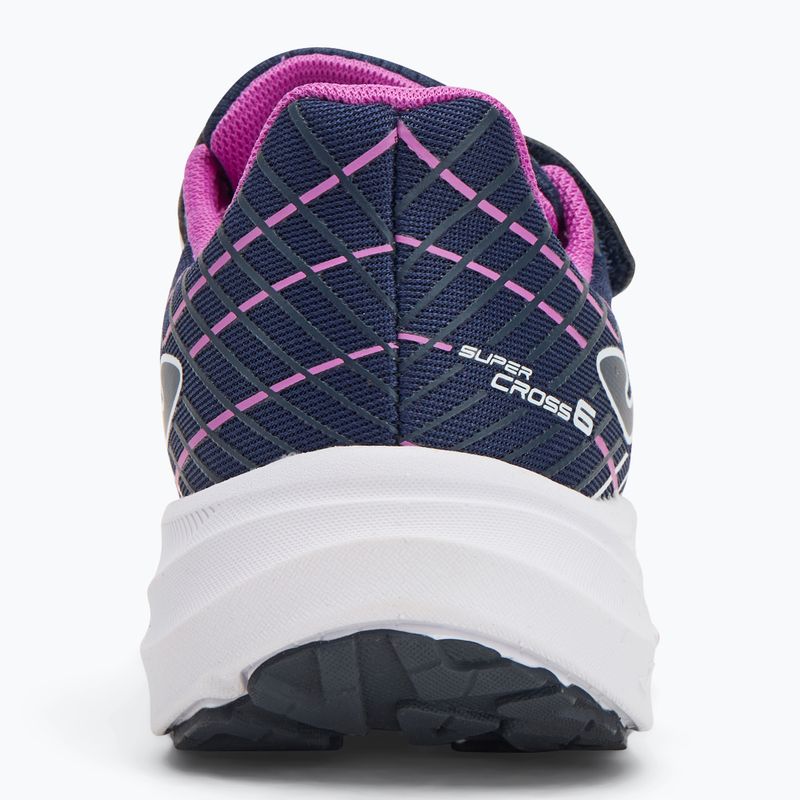 Joma Super Cross gyermek futócipő navy/ fukszia színben 6