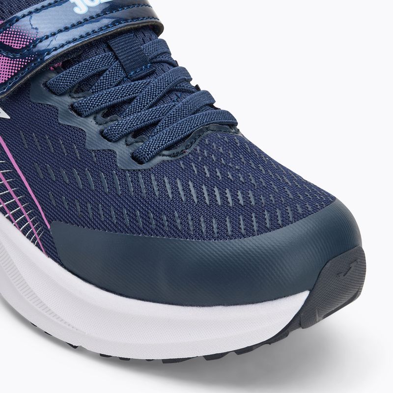 Joma Super Cross gyermek futócipő navy/ fukszia színben 7