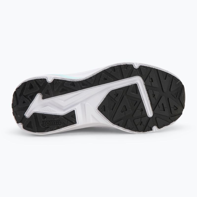 Joma Super Cross gyermek futócipő fekete/ türkizkék 4
