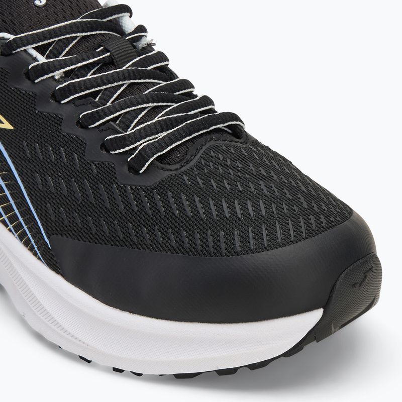Joma Super Cross gyermek futócipő fekete/ türkizkék 7