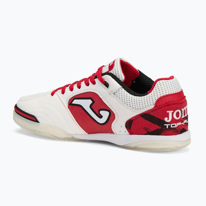 Férfi focicipő Joma Top Flex IN white/red 3