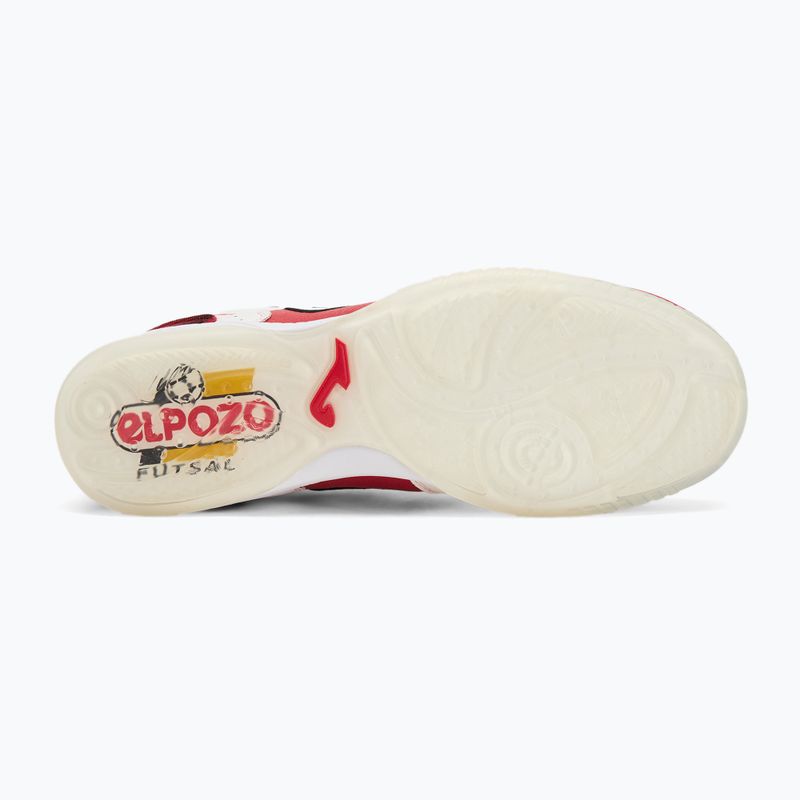 Férfi focicipő Joma Top Flex IN white/red 4