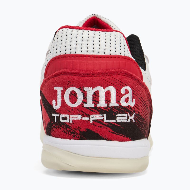 Férfi futballcipő Joma Top Flex IN fehér/piros 6