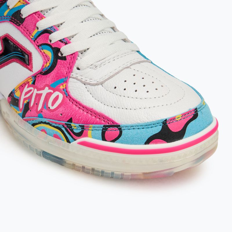 Férfi futballcipő Joma Top Flex IN white/coral 7