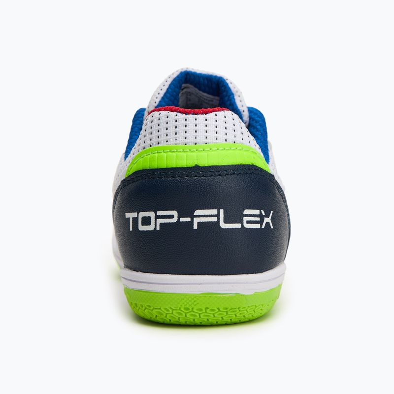 Gyerek focicipő Joma Top Flex Jr IN white 6