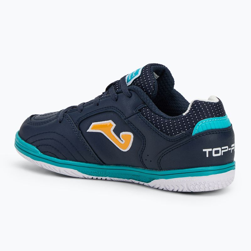 Gyermek focicipő Joma Top Flex Jr IN navy/kék 3